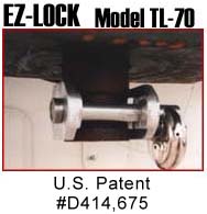 Blaylock American Metal Gooseneck Style Coupler Lock Tl-53 - The